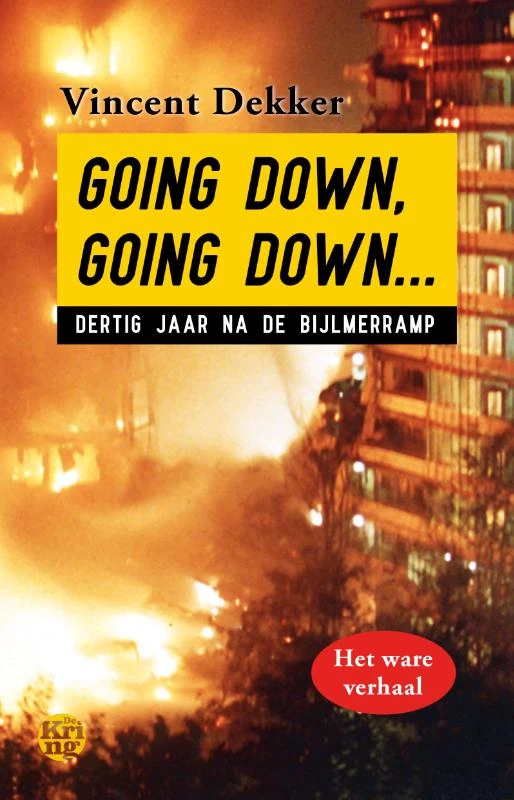 Going down, going down – Vincent Dekker – boek cover
